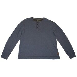 Roots Canada Long Sleeve‎ Three Button Pull Over Henley Men's XL